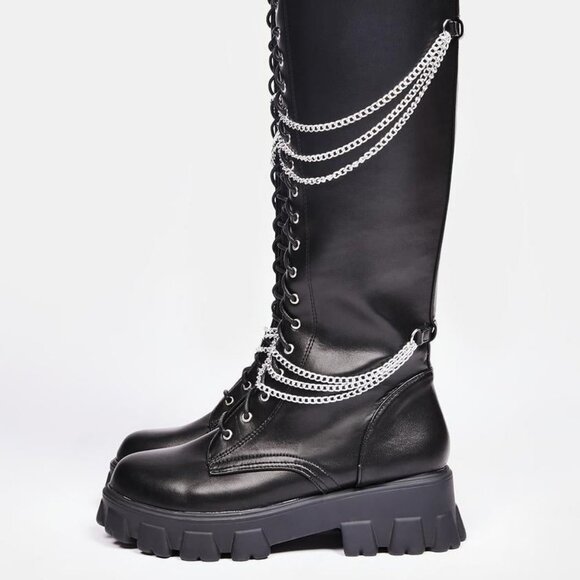 ALWAYS A  STEP AHEAD  Knee High Boots ( BRAND NEW !!! ) - Picture 3 of 7